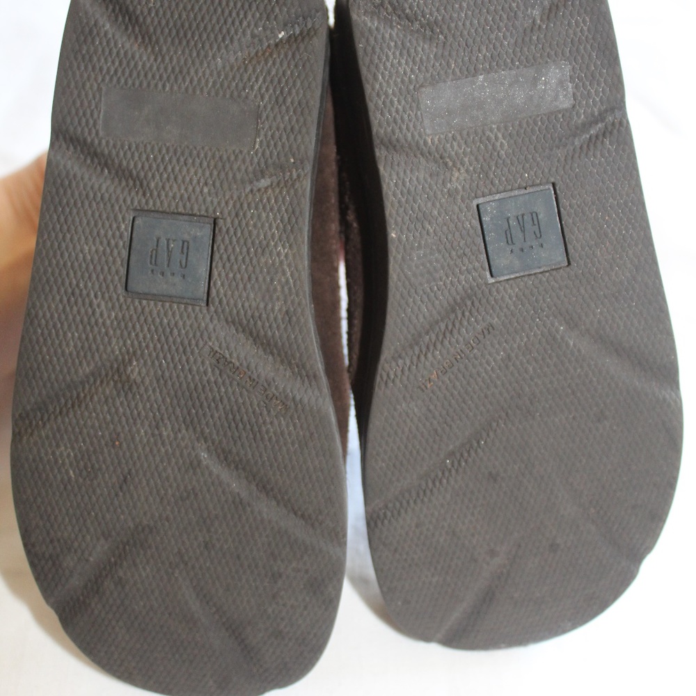 Gap boys suede brown shoes sz 10 - Picture 6 of 6
